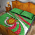 Personalized Burundi Independence Day Quilt Bed Set Coat Of Arms With Map