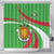 Personalized Burundi Independence Day Shower Curtain Coat Of Arms With Map