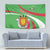 Personalized Burundi Independence Day Tapestry Coat Of Arms With Map