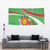 Personalized Burundi Independence Day Tapestry Coat Of Arms With Map