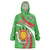 Personalized Burundi Independence Day Wearable Blanket Hoodie Coat Of Arms With Map