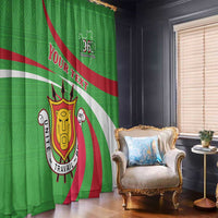 Personalized Burundi Independence Day Window Curtain Coat Of Arms With Map