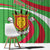 Personalized Burundi Independence Day Window Curtain Coat Of Arms With Map