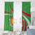 Personalized Burundi Independence Day Window Curtain Coat Of Arms With Map