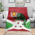 Personalized Burundi Blanket Lion and Coat Of Arms - Flag Style