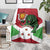 Personalized Burundi Blanket Lion and Coat Of Arms - Flag Style