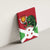 Personalized Burundi Canvas Wall Art Lion and Coat Of Arms - Flag Style