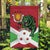 Personalized Burundi Garden Flag Lion and Coat Of Arms - Flag Style