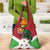 Personalized Burundi Grocery Bag Lion and Coat Of Arms - Flag Style