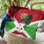 Personalized Burundi Quilt Lion and Coat Of Arms - Flag Style