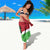 Personalized Burundi Sarong Lion and Coat Of Arms - Flag Style