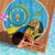 Personalized Rwanda Independence Day Beach Blanket Coat Of Arms Imigongo Pattern