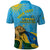 Personalized Rwanda Independence Day Polo Shirt Coat Of Arms Imigongo Pattern