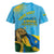 Personalized Rwanda Independence Day Rugby Jersey Coat Of Arms Imigongo Pattern