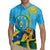 Personalized Rwanda Independence Day Rugby Jersey Coat Of Arms Imigongo Pattern