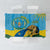 Personalized Rwanda Independence Day Tablecloth Coat Of Arms Imigongo Pattern