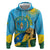 Personalized Rwanda Independence Day Zip Hoodie Coat Of Arms Imigongo Pattern