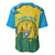 Personalized Rwanda Baseball Jersey Coat Of Arms Imigongo Pattern - Sporty Style