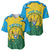 Personalized Rwanda Baseball Jersey Coat Of Arms Imigongo Pattern - Sporty Style
