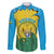 Personalized Rwanda Family Matching Long Sleeve Bodycon Dress and Hawaiian Shirt Coat Of Arms Imigongo Pattern - Sporty Style