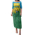 Personalized Rwanda Family Matching Puletasi and Hawaiian Shirt Coat Of Arms Imigongo Pattern - Sporty Style