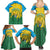 Personalized Rwanda Family Matching Summer Maxi Dress and Hawaiian Shirt Coat Of Arms Imigongo Pattern - Sporty Style