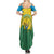 Personalized Rwanda Family Matching Summer Maxi Dress and Hawaiian Shirt Coat Of Arms Imigongo Pattern - Sporty Style