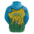 Personalized Rwanda Hoodie Coat Of Arms Imigongo Pattern - Sporty Style