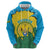 Personalized Rwanda Hoodie Coat Of Arms Imigongo Pattern - Sporty Style