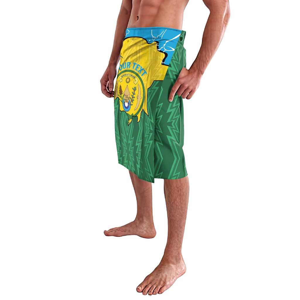 Personalized Rwanda Lavalava Coat Of Arms Imigongo Pattern - Sporty Style