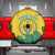 Personalized Rwanda Spare Tire Cover Coat Of Arms Imigongo Pattern - Sporty Style