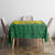 Personalized Rwanda Tablecloth Coat Of Arms Imigongo Pattern - Sporty Style