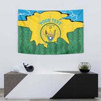 Personalized Rwanda Tapestry Coat Of Arms Imigongo Pattern - Sporty Style