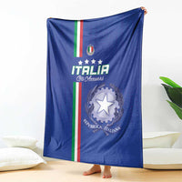 Italy Football Blanket Come On Gli Azzurri - Wonder Print Shop
