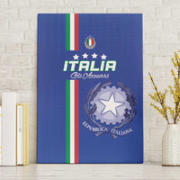 Italy Football Canvas Wall Art Come On Gli Azzurri - Wonder Print Shop