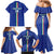 Custom Italy Football Family Matching Mermaid Dress and Hawaiian Shirt Come On Gli Azzurri - Wonder Print Shop