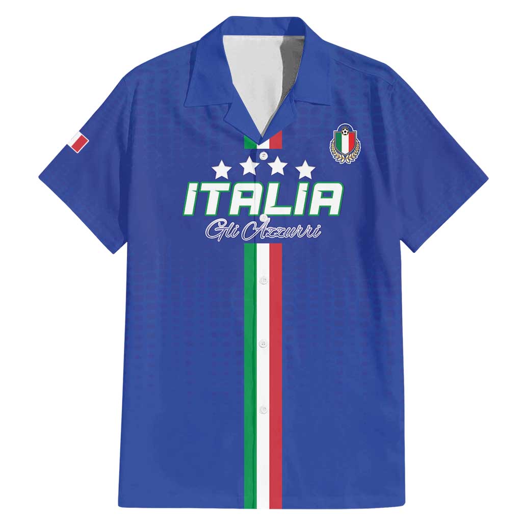 Custom Italy Football Family Matching Mermaid Dress and Hawaiian Shirt Come On Gli Azzurri - Wonder Print Shop