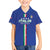 Custom Italy Football Family Matching Off The Shoulder Long Sleeve Dress and Hawaiian Shirt Come On Gli Azzurri - Wonder Print Shop