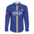 Custom Italy Football Family Matching Puletasi and Hawaiian Shirt Come On Gli Azzurri - Wonder Print Shop