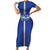 Custom Italy Football Family Matching Short Sleeve Bodycon Dress and Hawaiian Shirt Come On Gli Azzurri - Wonder Print Shop