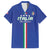 Custom Italy Football Hawaiian Shirt Come On Gli Azzurri - Wonder Print Shop