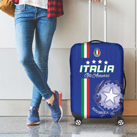 Italy Football Luggage Cover Come On Gli Azzurri - Wonder Print Shop