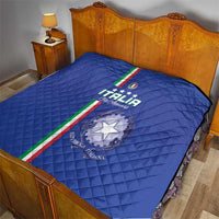 Italy Football Quilt Come On Gli Azzurri - Wonder Print Shop