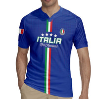 Custom Italy Football Rugby Jersey Come On Gli Azzurri - Wonder Print Shop