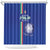 Italy Football Shower Curtain Come On Gli Azzurri - Wonder Print Shop