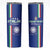 Custom Italy Football Skinny Tumbler Come On Gli Azzurri - Wonder Print Shop