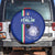 Italy Football Spare Tire Cover Come On Gli Azzurri - Wonder Print Shop