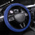 Italy Football Steering Wheel Cover Come On Gli Azzurri - Wonder Print Shop
