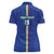 Custom Italy Football Women Polo Shirt Come On Gli Azzurri - Wonder Print Shop