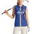 Custom Italy Football Women Sleeveless Polo Shirt Come On Gli Azzurri - Wonder Print Shop